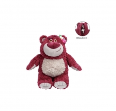 POTDEMEL 蜂蜜罐× Disney/迪土尼 玩具总 动员 草莓熊系列 憨萌公仔玩偶包 两用有香