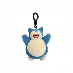 POTDEMEL 蜂蜜罐 宝可梦GO 卡比兽 玩偶 毛绒挂件 12cm高 蓝色 卡比兽挂件+20CM