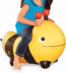 B.Toys弹跳忙碌大黄蜂充气弹跳球玩具
