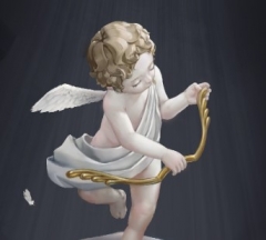 Cupid statue