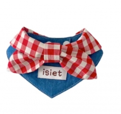 宠物围脖ins风小型犬围兜口水巾三角巾