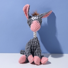 宠物玩具狗咬玩具狗咬发声玩具搞怪驴耐咬磨牙宠物毛绒玩具