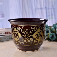 中国风大花盆