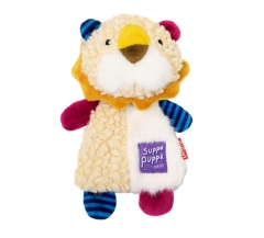 响纸狮子两种发声毛绒狗狗玩具耐咬解闷幼犬中小型犬宠物玩具