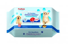 普乐姆德国宠物湿巾猫咪狗狗通用可擦泪痕 加大加厚免洗清洁