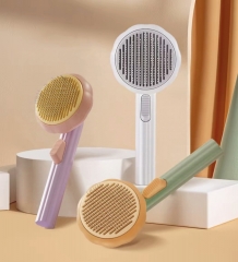 雪貂猫梳子梳毛刷猫毛清理器布偶去浮毛神器专用狗毛梳子宠物猫咪