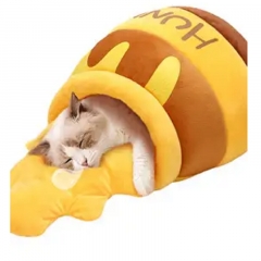 猫窝四季通用封闭式大号椭圆窝加厚冬季保暖小型犬狗垫子狗窝