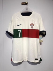 2022 卡塔尔世界杯  葡萄牙国家队客场球衣（球员版）  可印号