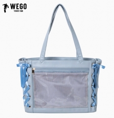 上海现货日本WEGO原创痛包S少女手拎丝带痛休闲通勤手提二次元