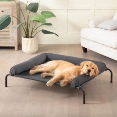 Cooling Elevated Dog Bed for Large Dogs, Portable