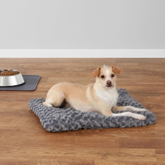 Machine Washable Plush Pet Bed and Dog Crate Pad, 