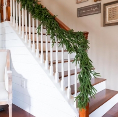 72 英寸(约 182.9 厘米)Real Touch Norfolk 松花环,6 英尺(约 1.8