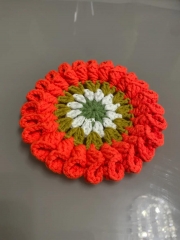 手工杯垫棉麻钩针可爱送人礼品 手工杯垫棉麻钩针可爱送人礼品