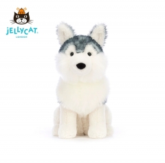英国Jellycat杰克逊哈士奇可爱毛绒玩具娃娃狗狗玩偶