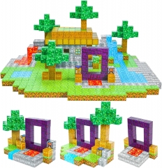 Minecraft Magnetic Blocks Toys for Boys & Girl