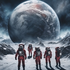 电影明信片-《流浪地球》