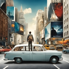 电影海报——《白日梦想家》