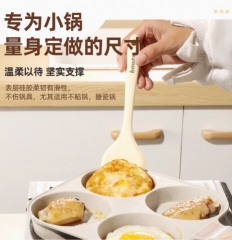 拜格硅胶锅铲汤勺耐高温食品级家用宝宝辅食迷你铲子不粘锅专用